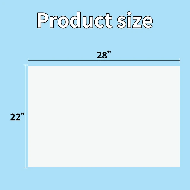 Alt view image 2 of 6 - 100PCS White 22"X28" Poster Board School and Craft Supplies,Super Value Poster Boards,Project Presentation Drawin