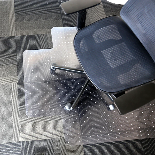 Alt view image 4 of 4 - Low and Medium Pile Carpet Office Mat Chair Mat, 45" x 53" (C521003J)