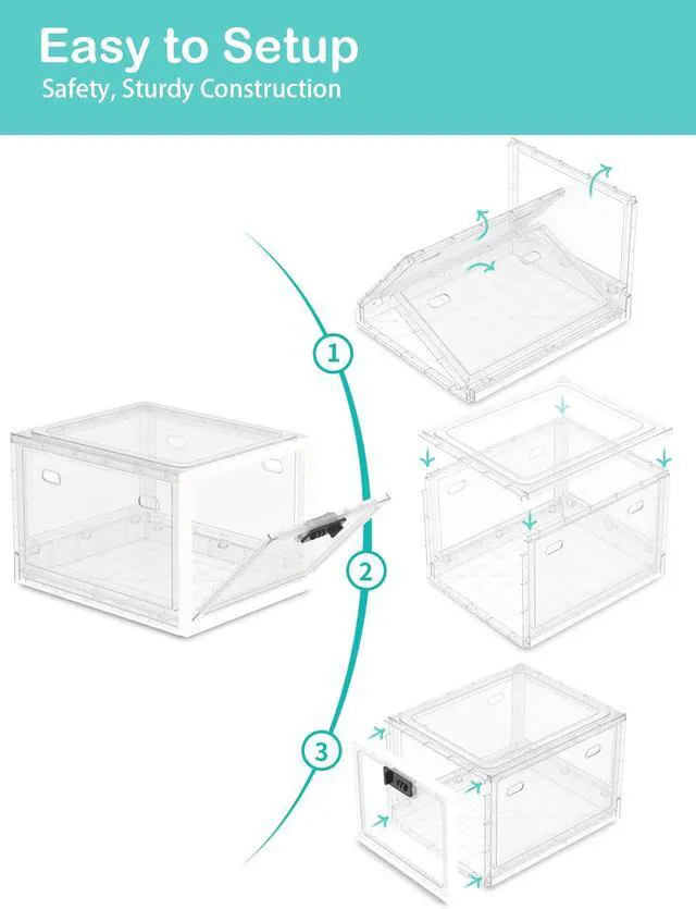 Alt view image 5 of 7 - Large Medicine Lock Box for Safe Medication, Lockable Storage Box for Snacks Food, Phone Lock Boxes with Combination Code for Home/Dorms/Office Storage Lockers