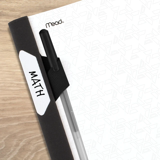 Alt view image 6 of 7 - Advance Spiral Notebook + Study App, 1 Subject, College Ruled Paper, 8-1/2" x 11", 100 Sheets, Spiral Guard, Movable Tabbed Dividers, White (820012B-ECM)