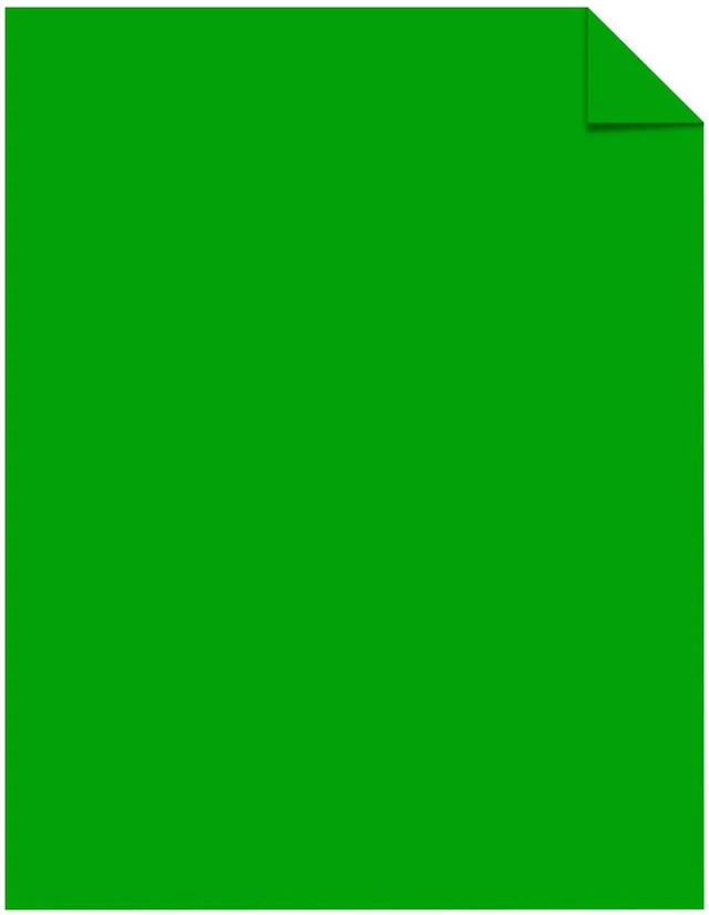 Alt view image 3 of 6 - Astrobrights Color Paper, 8.5 x 11, 24 lb/89 GSM, Gamma Green, 500 Sheets (21548) (Pack of 5)