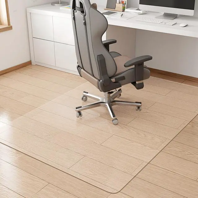 Main image of Office Chair Mat,Easy Glide Hard Wood Tile Floor Mats Clear Desk Chair Mat for Home Office Rolling Chair,Heavy Duty Floor Protector -46"x60" Rectangular