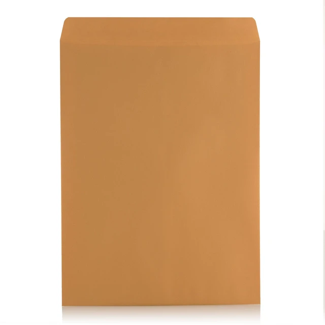 Alt view image 2 of 5 - 9x12 Self-Seal Brown Mailing Envelopes, Manilla Envelopes, 28lb 250ct Self-Seal Closure, 28 LB Kraft Paper, Catalog Style, Brown, 9 x 12 in, Durable Construction, 250 Count (38302)