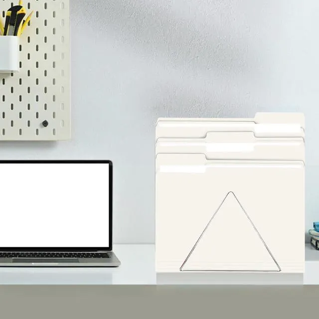 Alt view image 7 of 7 - File Folder, 150 Pack 1/3 Cut Tab File Folders Letter Size, Folders for Dcouments, Folders with Tab Great for Organizing and Easy File Storage, White