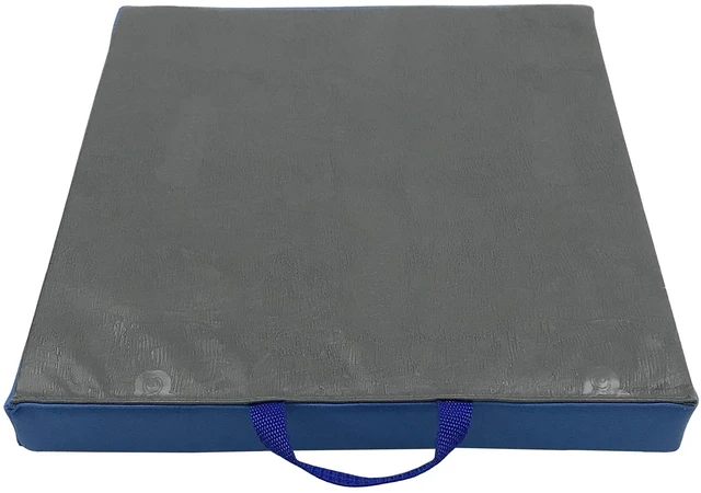 Alt view image 6 of 7 - SoftScape 15 inch Square Classroom Floor Cushions with Handles; Flexible Seating for Daycare, Preschool, Playroom; 2 inch Thick Deluxe Foam (6-Piece) - Contemporary, 12228-CT