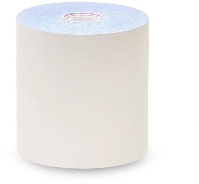 Alt view image 2 of 6 - 3 X 65' 3-ply White/Canary/Pink Carbonless Kitchen Paper 50 Rolls TMU 220, 50 Rolls