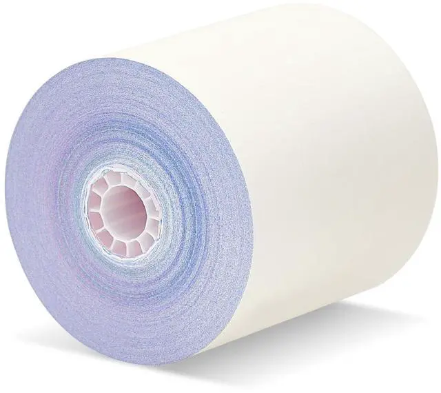 Alt view image 3 of 6 - 3 X 65' 3-ply White/Canary/Pink Carbonless Kitchen Paper 50 Rolls TMU 220, 50 Rolls