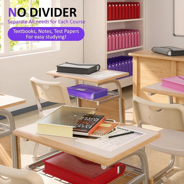 Alt view image 3 of 7 - Plastic Expanding File Folder, Transparent envelopes with Snap No Dividers,Large Capacity,Document Organizer for Receipts, Bills&Taxes,Letter/A4 Size for School/Office/Home-10 Pack