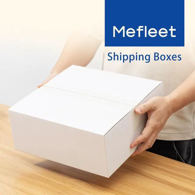 Alt view image 5 of 6 - 12x12x5" Shipping Boxes 25 Pack Corrugated Cardboard Box White 3 Layers, Bulk quantity, Packaging for Small Business, Square Mailer Mailing Packing Supplies, Smooth
