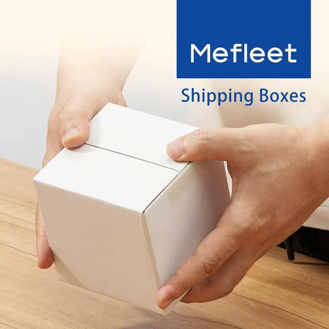 Alt view image 5 of 6 - 4x4x4" Small Shipping Boxes 100 Pack Corrugated Cardboard Box White Bulk quantity, Packaging for Small Business, Mailer Packing Supplies