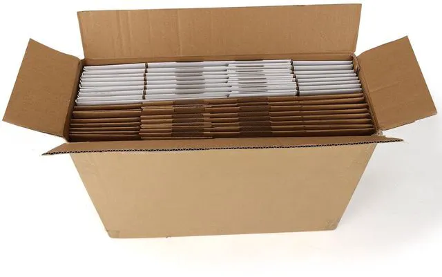 Alt view image 7 of 7 - 20 Pack 12x9x4 Shipping Boxes, 10 Pack White and 10 Pack Brown Corrugated Cardboard Box for Mailing, Packaging, Small Business
