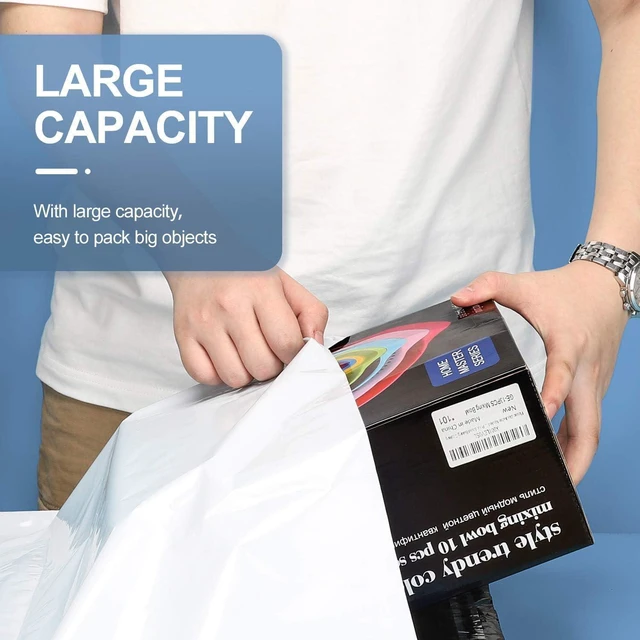Alt view image 6 of 7 - Poly Mailers 19x24 Inch 250 Pack Bulk Shipping Bags for Business Large Mailers Poly Bags for Clothing, Self Seal Waterproof Shipping Envelopes for Small Business Online Apparel Sellers White