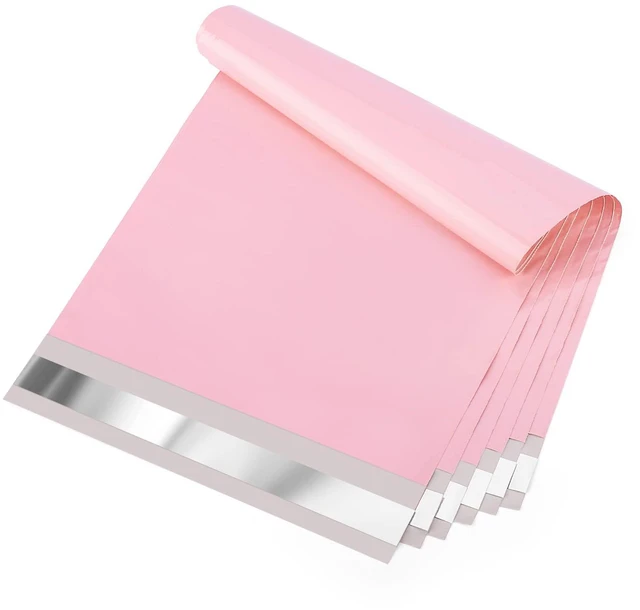 Main image of Small Poly Mailers 9x12 200pc Self Seal Shipping Bags for Clothing Strong Adhesive Waterproof and Tear-Proof Shipping Envelopes, Small Mailers Poly Bags Packaging Bags in Light Pink