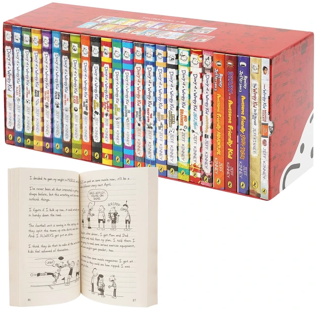 Main image of Libray of a Wimmppy Kid Series 1-25 Complete Reading Collection Box Set