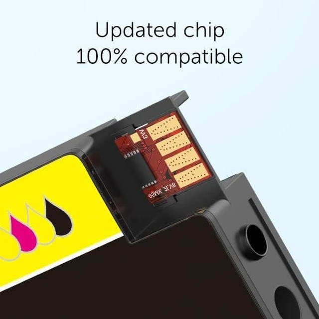 Alt view image 4 of 7 - 952XL Latest Upgrade Compatible Ink Cartridges Combo Pack Replacement for HP 952 XL Ink Cartridges for Officejet Pro 7740 8210 8710 8720 8740 8715 7720 8725 8730, Black, Cyan, Yellow, Magenta, 4 Packs