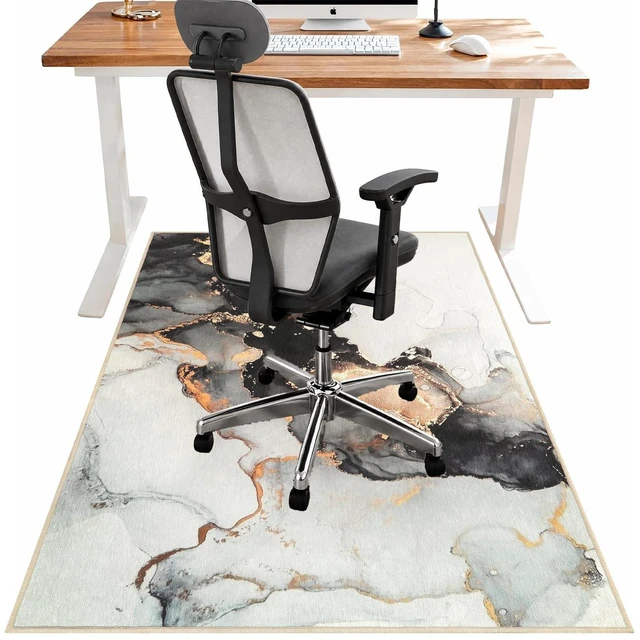 Main image of Office Chair Mat for Hardwood/Tile Floor, 36"x48" Desk Chair Mat for Office Gaming, Under Desk Rug for Rolling Chair, Anti-Slip Computer Chair Mats, Low-Pile Carpet Protector Rug
