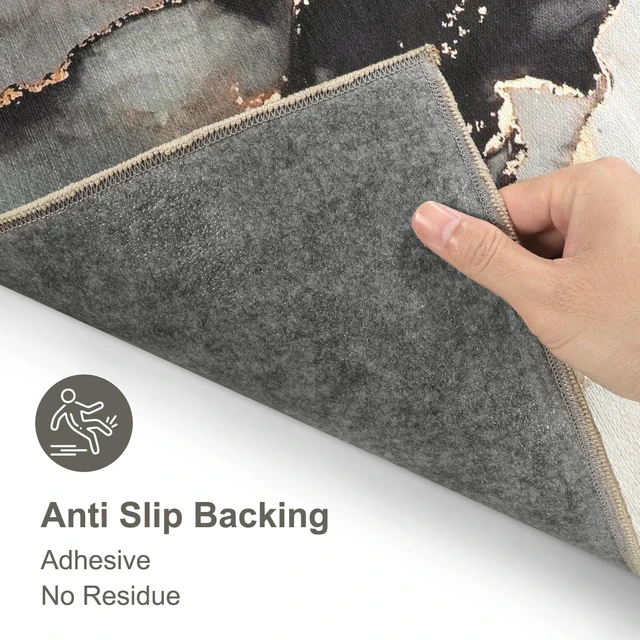 Alt view image 6 of 7 - Office Chair Mat for Hardwood/Tile Floor, 36"x48" Desk Chair Mat for Office Gaming, Under Desk Rug for Rolling Chair, Anti-Slip Computer Chair Mats, Low-Pile Carpet Protector Rug