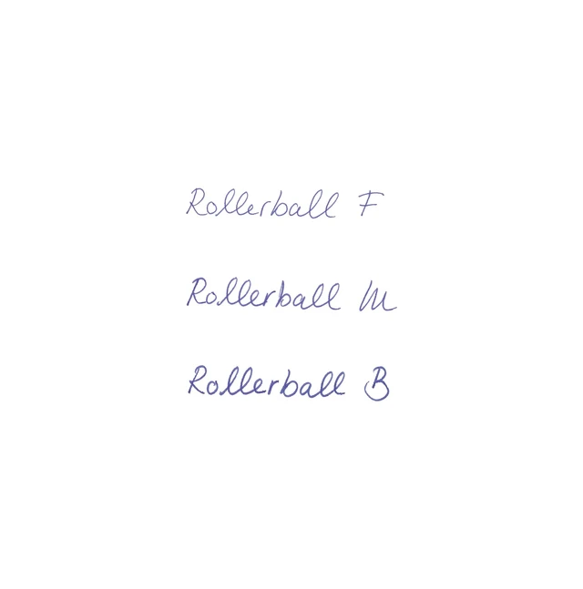 Alt view image 5 of 6 - Rollerball Refills (F) Mystery Black 105162 Quick-Drying Pen Refills for Rollerball and Fineliner Pens 2 x Black Pen Cartridges