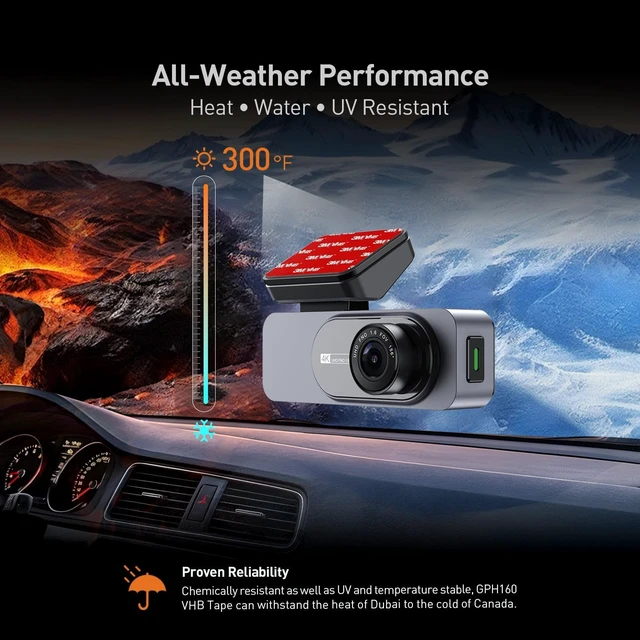 Alt view image 6 of 7 - 3M Double Sided Pads, Heavy Duty, 2.8" Square Adhesive Pad, 6 Pack Very High Bonding, Strong Adhesive, Heat, Weather Resistant Foam Pad for Dashboard, Dash Camera, GPS, Holder, Automotive