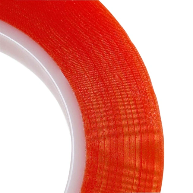 Alt view image 7 of 7 - 20mm x 25M (0.8" x 82ft) Clear Double Sided Strong Adhesive Tape Transparent Acrylic Tape (Thickness: 0.2mm), Mounting Tape for Crafts Arts Mobile Phone Laptop Camera LCD Screen Repair