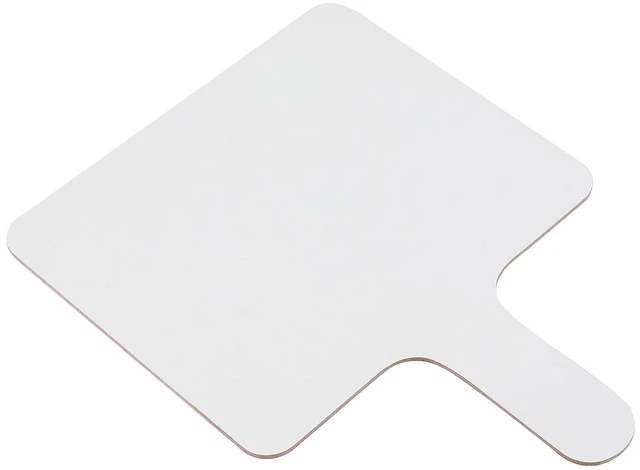 Alt view image 4 of 5 - Dry Erase Answer Paddle - Double Sided White Boards - 25 Pack 7.83" X 6.46"