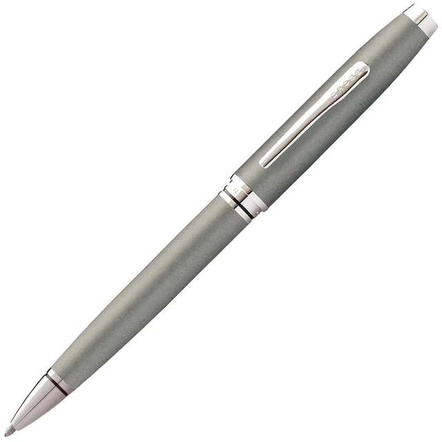 Main image of Coventry Gunmetal Gray Ballpoint Pen, Medium Point, Black Ink Refillable Pen for Smooth Writing, Professional Elegant Accessory, Long-Lasting Use, Desk Essential, Gift-Ready