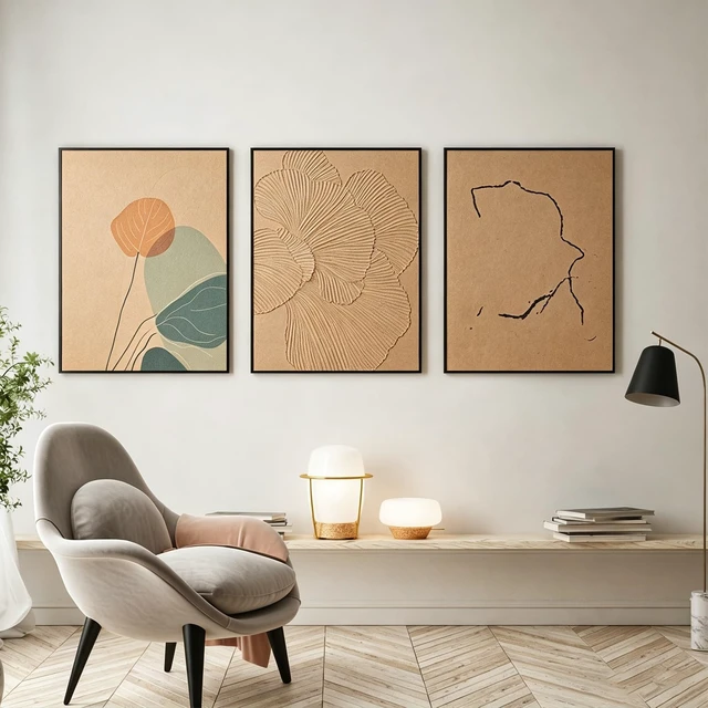 Alt view image 6 of 7 - 4 Pack Foam Board 24"x36", 0.23 Inch Thickness Brown Poster Board, Double-Sided Acid-Free Foam Core Board, Large Lightweight Polystyrene Mat Board for Painting, Display, Craft & School Projects