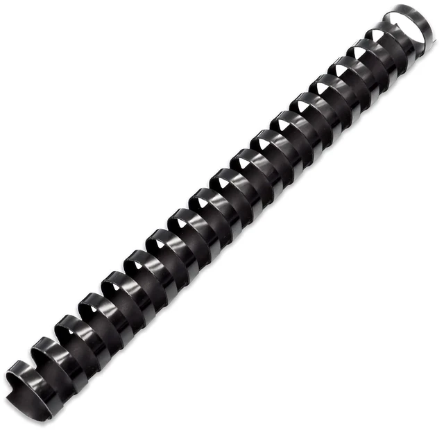 Main image of Plastic Binding Comb Spines, 3/4 Inch, 19 Ring, Black, 30 Pack Plastic Binding Combs, 3/4 Inch Diameter, 150 Sheet Capacity, for Letter Size, for Students and Coworkers