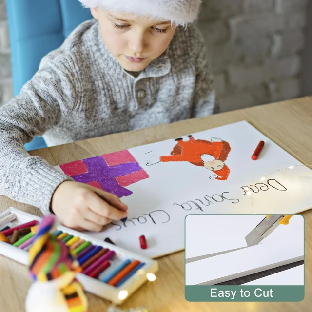 Alt view image 3 of 7 - 12 Pack White Foam Board 18" x 24", 3/16" (5MM) Thick Board Poster Acid-Free Foam Core, Double Sided Foamboard Sheets for Projects, Art, Craft, Presentations and Wedding Signage