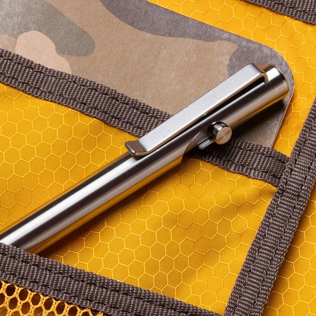 Alt view image 7 of 7 - Titanium Bolt Action Pen - Standard Length - 100% Made in the USA - All-Metal Construction - Guaranteed for Life