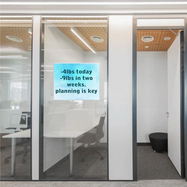 Alt view image 6 of 6 - Acrylic Sign Holder 11x14 Horizontal, Clear Plastic Wall Mount Sign Holder Poster Paper Holder with Double Sided Adhesive Tape for Office, Home, Store, Restaurant-No Drilling(6 Pack)