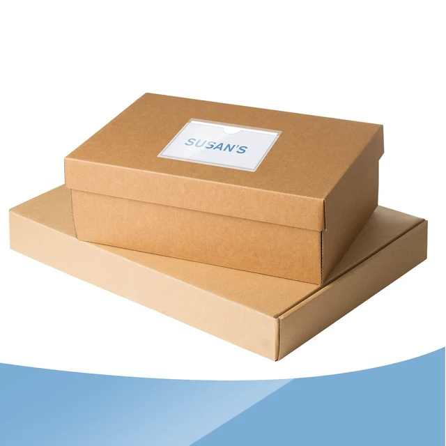 Alt view image 3 of 7 - 200 Pack 2.48 x 4.06 Inch Self Adhesive Label Pockets Bin Labels Bulk Plastic Holders Labels for Storage Bins, Waterproof Clear Index Card Sleeves, Classroom Nameplate Tote Photos Protect