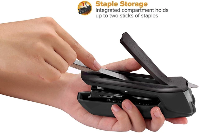 Alt view image 3 of 4 - Office Ascend 3 in 1 Stapler, 20 Sheet Capacity, Integrated Remover & Staple Storage, 420 Staples Included, Lightweight