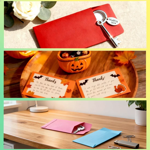 Alt view image 6 of 7 - 1200 Pack Colorful Small Coin Envelopes, 2.25×3.5 Inch Mini Envelopes 10 Vibrant Colors Tiny Envelopes for Seeds, Small Items Storage, with Secure Full-Flap Seal