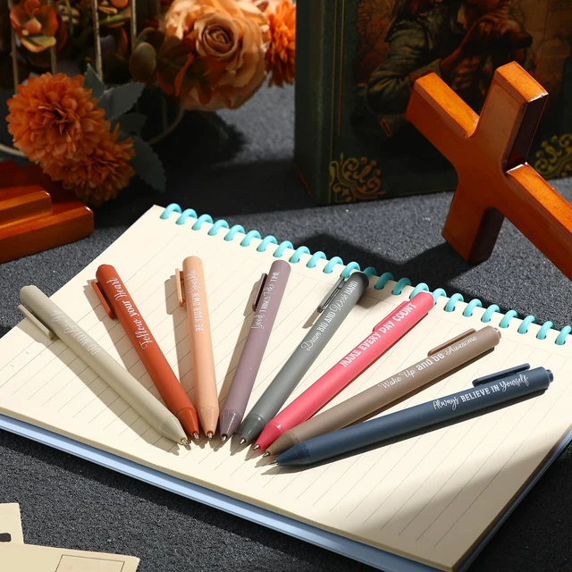 Alt view image 4 of 6 - 80 Pcs Motivational Pens Christian Pens Bulk, Light Color Inspirational Pens with Sayings, Affirmation Ballpoint Pen, 0.7 mm Black Ink, Positive Gifts for Coworkers Office School