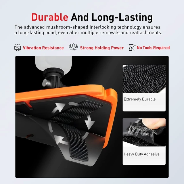 Alt view image 2 of 7 - 3M Dual Lock, Heavy Duty Reclosable Fastener, 2 x 7.5Ft, SJ3550 Industrial Strength, Removable, Self Mating, Interlocking Strips for Indoor Outdoor Use and Other Home Office Deco Mountings