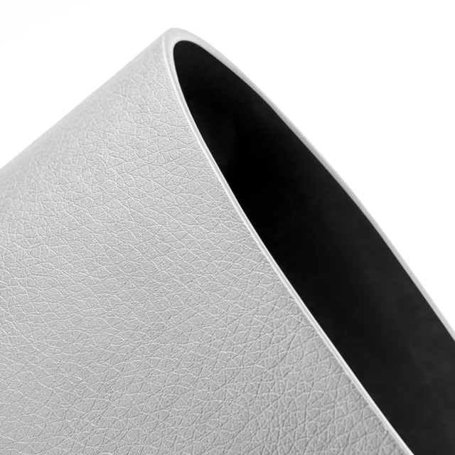 Alt view image 2 of 6 - Leather Desk Blotter Pad 36 x 20 Inches, Flat, Non-Slip, Waterproof, Gray