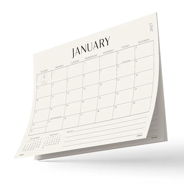 Alt view image 4 of 7 - Magnetic Calendar for Refrigerator 2026-2027 Monthly Fridge Calendar From September 2026 to December 2027 14x10.5 inch, Easy Planning, Gift for the Holidays (Horizontal)