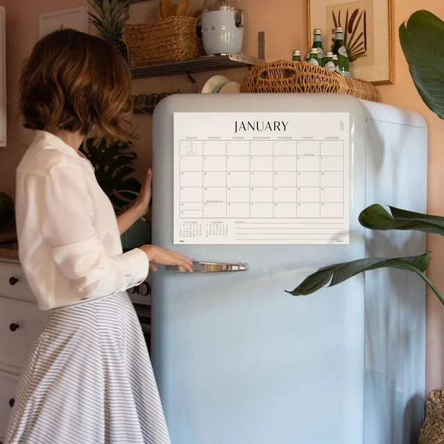 Alt view image 7 of 7 - Magnetic Calendar for Refrigerator 2026-2027 Monthly Fridge Calendar From September 2026 to December 2027 14x10.5 inch, Easy Planning, Gift for the Holidays (Horizontal)
