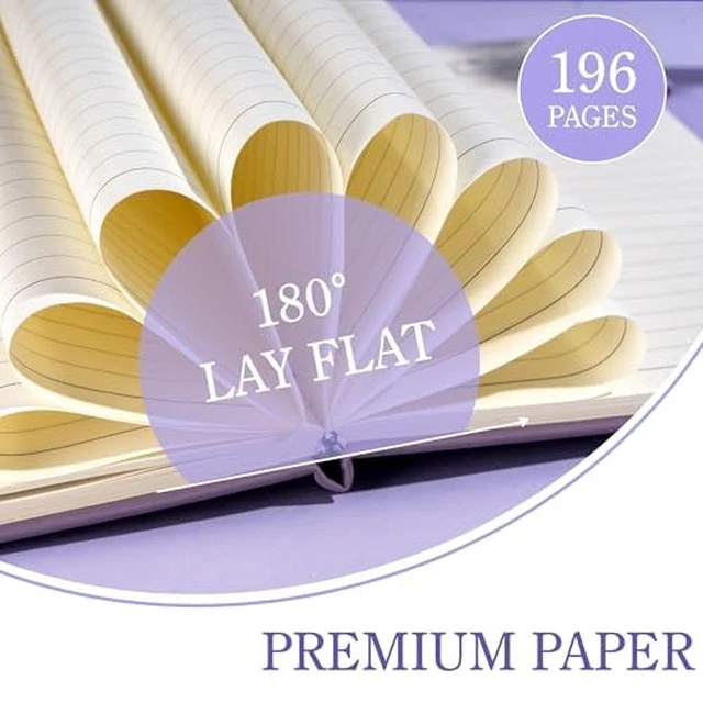 Alt view image 5 of 7 - Journal for Women Men Dream Lined Journaling Notebooks Diary, 2 Pack