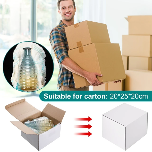 Alt view image 7 of 7 - 50 Pack 16'' x 14'' Expanding Packing Foam for Electronics, Fragile and Irregular Items, Instant Pack Foam Bag for Shipping, Rapid Expansion, Easy to Use