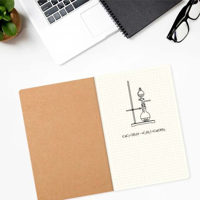 Alt view image 4 of 6 - 72 Pack A5 Dot Grid Paper Notebooks, 8.25x5.5 Inch Dotted Journal