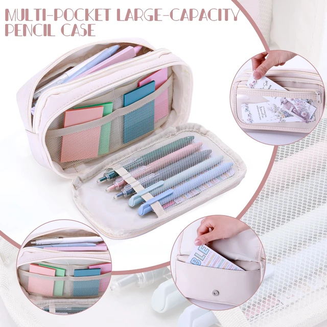 Alt view image 5 of 7 - 40 Bible Study Kit, Journaling Supplies for Women with Case, Beige Bible Journaling Supplies with Bible Tabs Pencil Case and More, Helps Highlight Verses, Notes and Prayers with Writing Pens