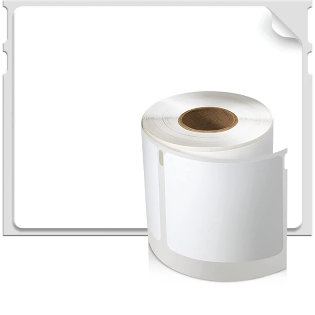 Alt view image 4 of 5 - Authentic LW Large Multi-Purpose Labels, Labels for LabelWriter Label Printers, 2-1/8" x 2-3/4", 1 Roll of 320