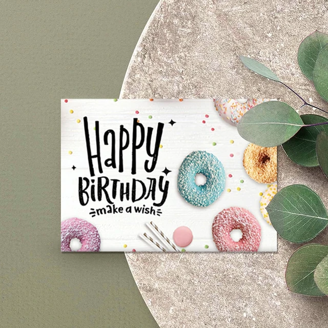 Alt view image 6 of 7 - 100 Happy Birthday Cards with Envelopes, 20 Unique Designs, Birthday Cards Bulk with Short Generic Message Inside, 4x6 inches, Assorted Birthday Cards Assortment for Business, Office and Personal