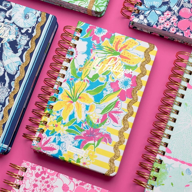 Alt view image 5 of 7 - 17-Month Medium 2026-2027 Planner, Lovely 5" x 8.25" Hardcover Agenda with Gold Spiral & Elastic Loop, Weekly & Monthly Layouts, Stickers, Travel & Reflection Pages