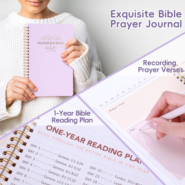Alt view image 3 of 7 - 40 Bible Study Kit, Journaling Supplies for Women with Case, Purple Bible Study Supplies with Bible Tabs Pencil Case and More, Helps Highlight Verses, Notes and Prayers with Writing Pens