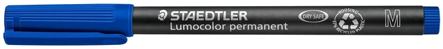 Main image of Lumocolor Universal Pen, Medium, Felt Tip, Permanent Marker, 1.0mm, Blue 317-3