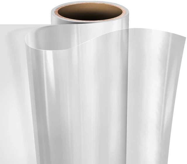 Main image of Clear Art-Safe Adhesive UV Lamination Vinyl 12 Inches x 15 Feet Roll for Die-Cutters and Vinyl Plotters