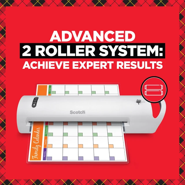 Alt view image 7 of 7 - Thermal Laminator with 20 Letter Size Pouches, Ideal for Teachers, Small Offices, or Home (TL1302XVP)